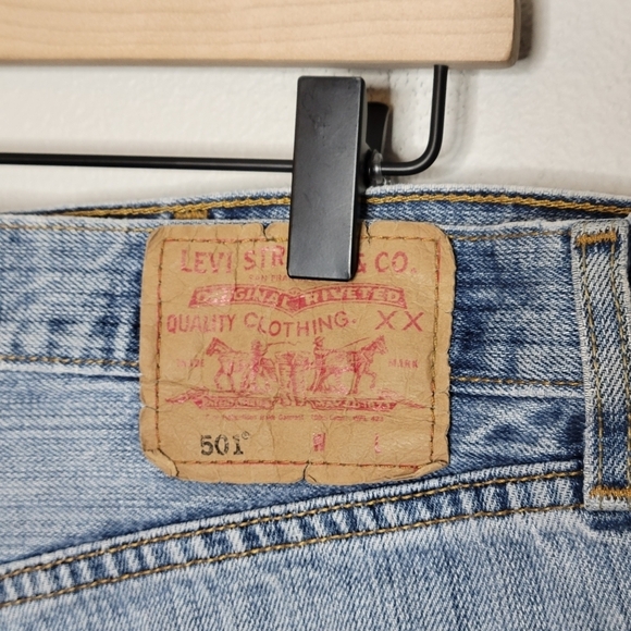 Levis 501‎ Button Fly Cutoffs Size 32 - Picture 7 of 8